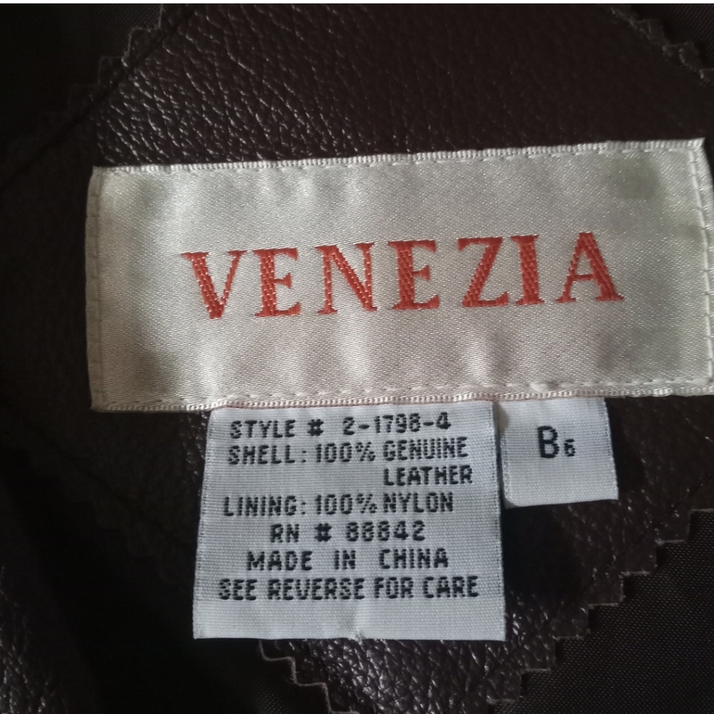 Venezia Fully Lined Leather Jacket - image 3